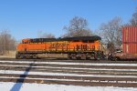 BNSF ES44C4 #8232 - Rear distributed power unit